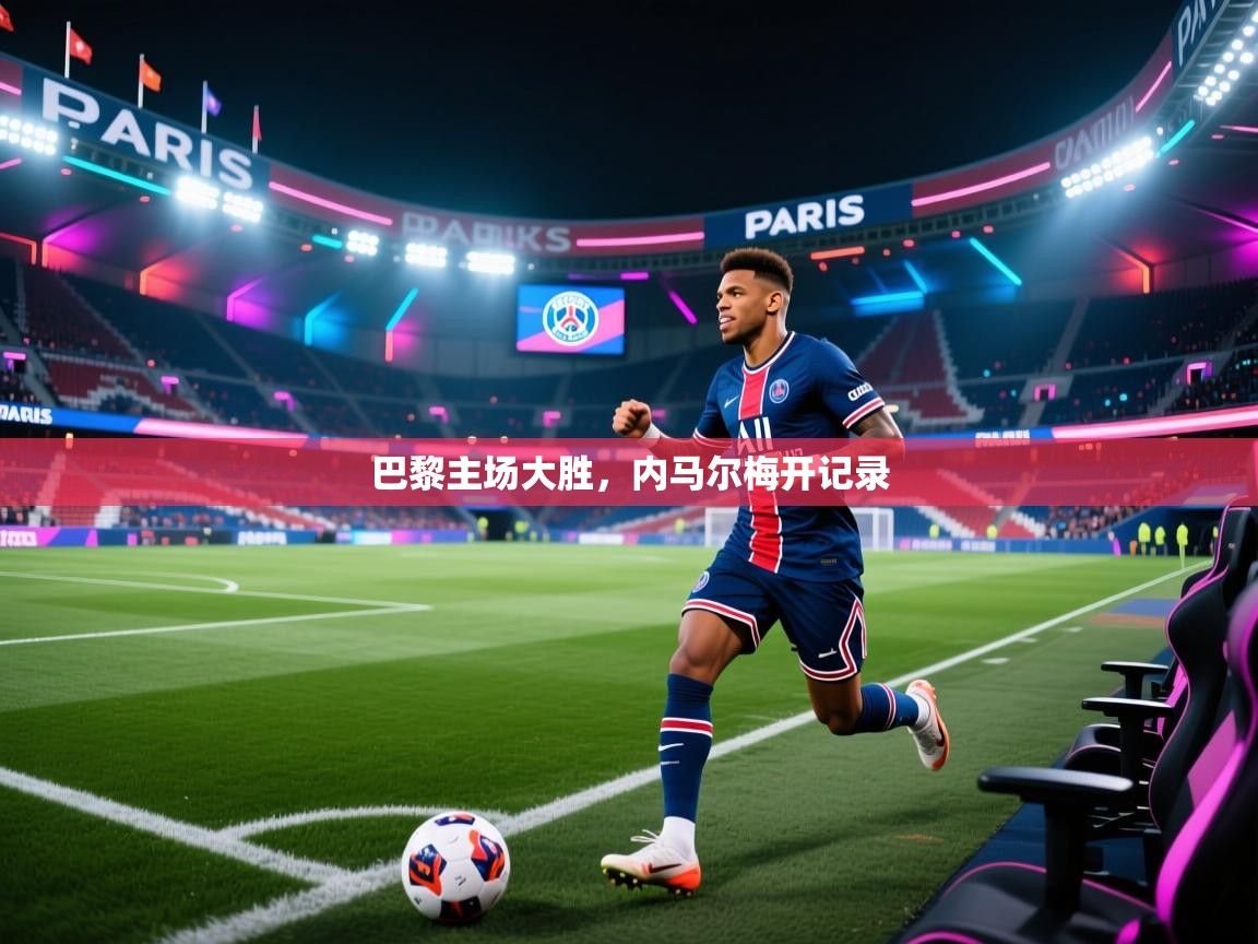巴黎主场大胜，内马尔梅开记录  第1张